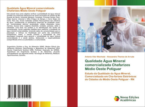 Qualidade Água Mineral comercializada Chafarizes Médio Oeste Potiguar