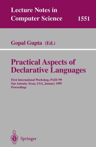 Practical Aspects of Declarative Languages