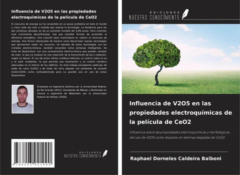 Influencia de V2O5 en las propiedades electroquímicas de la película de CeO2