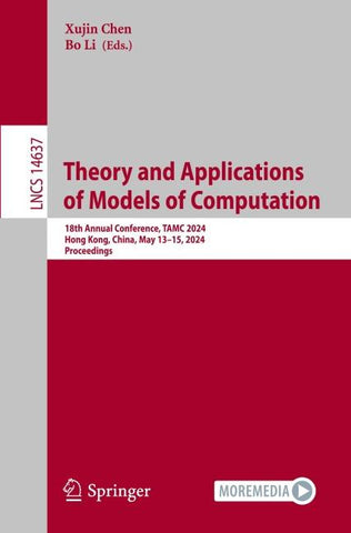 Theory and Applications of Models of Computation