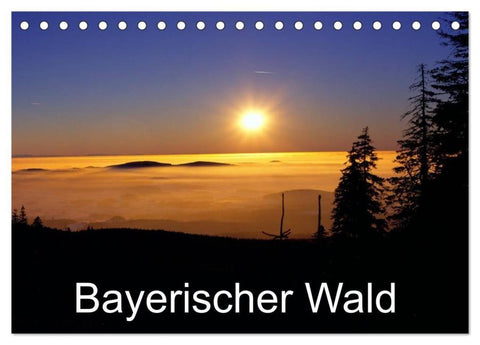 Bayerischer Wald (Tischkalender 2026 DIN A5 quer), CALVENDO Monatskalender