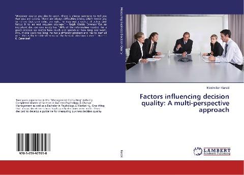Factors influencing decision quality: A multi-perspective approach
