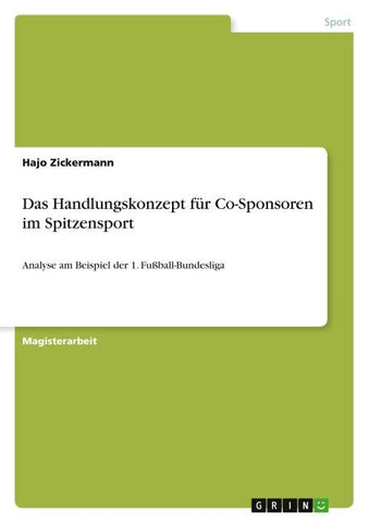 Das Handlungskonzept für Co-Sponsoren im Spitzensport