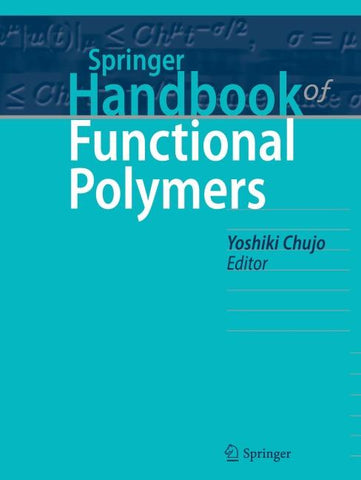 Springer Handbook of Functional Polymers