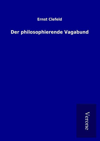 Der philosophierende Vagabund