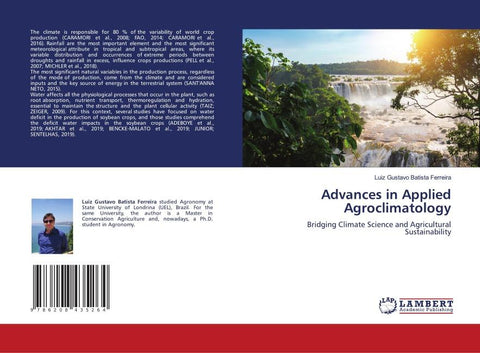 Advances in Applied Agroclimatology