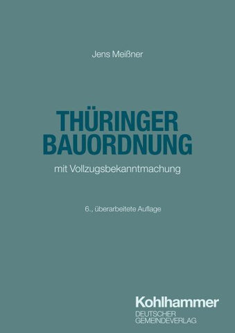 Thüringer Bauordnung
