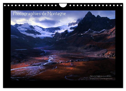 Photographies de Montagne (Calendrier mural 2026 DIN A4 vertical), CALVENDO calendrier mensuel