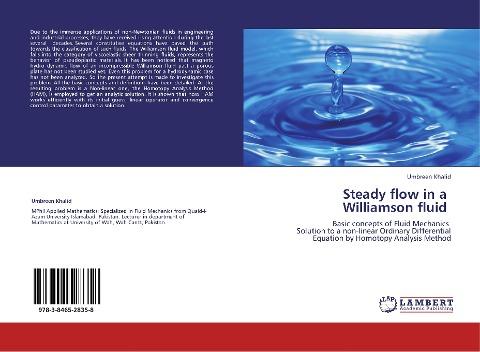 Steady flow in a   Williamson fluid