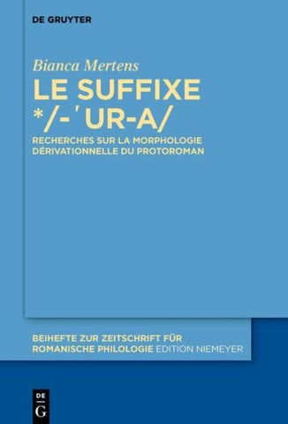 Le suffixe */-'ur-a/