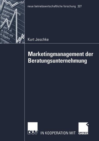 Marketingmanagement der Beratungsunternehmung