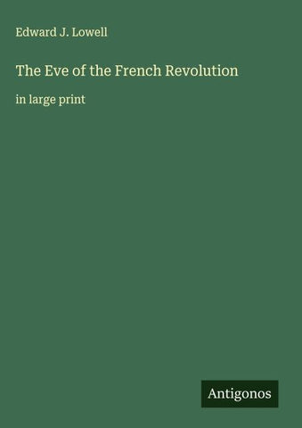 The Eve of the French Revolution
