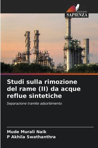 Studi sulla rimozione del rame (II) da acque reflue sintetiche