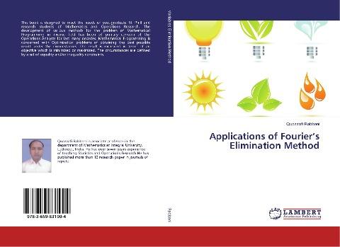 Applications of Fourier's Elimination Method