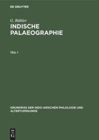 Indische Palaeographie