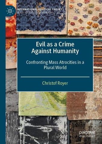 Evil as a Crime Against Humanity