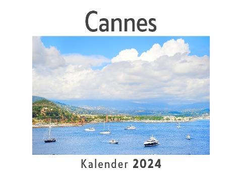 Cannes (Wandkalender 2024, Kalender DIN A4 quer, Monatskalender im Querformat mit Kalendarium, Das perfekte Geschenk)