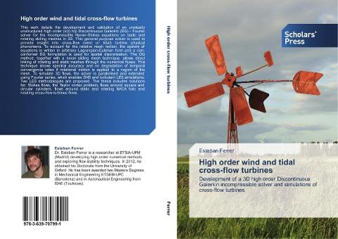High order wind and tidal cross-flow turbines