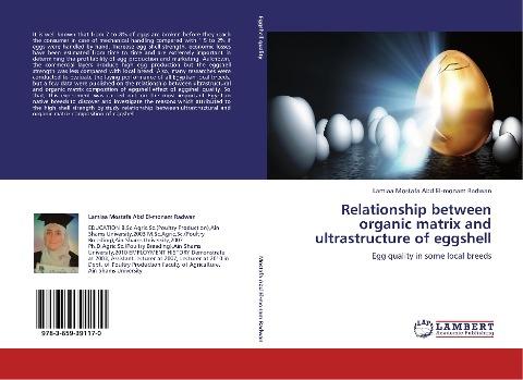 Relationship between organic matrix and ultrastructure of eggshell