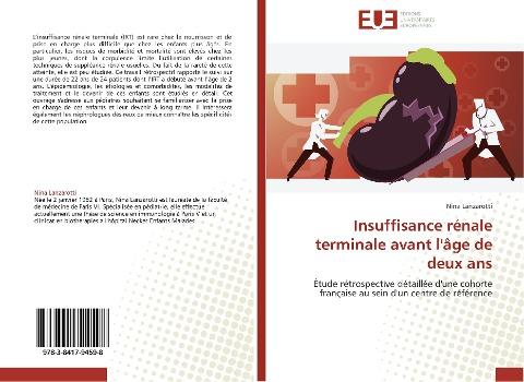 Insuffisance rénale terminale avant l'âge de deux ans