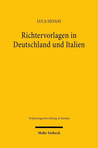 Richtervorlagen in Deutschland und Italien