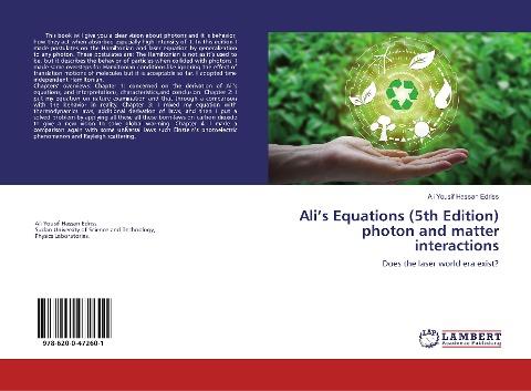 Ali's Equations (5th Edition) photon and matter interactions