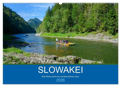 Slowakei - Eine Reise durch ein wunderschönes Land. (Wandkalender 2026 DIN A2 quer), CALVENDO Monatskalender