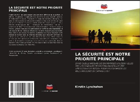 LA SÉCURITÉ EST NOTRE PRIORITÉ PRINCIPALE