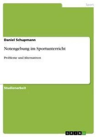 Notengebung im Sportunterricht