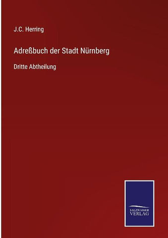Adreßbuch der Stadt Nürnberg