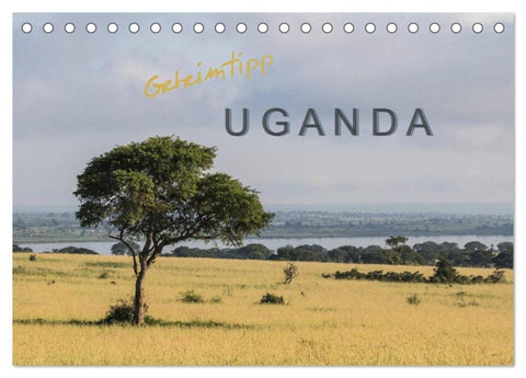 Geheimtipp Uganda (Tischkalender 2026 DIN A5 quer), CALVENDO Monatskalender