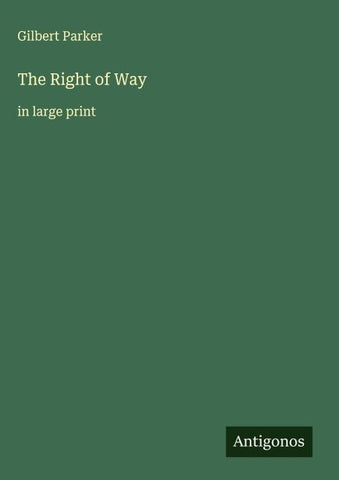 The Right of Way