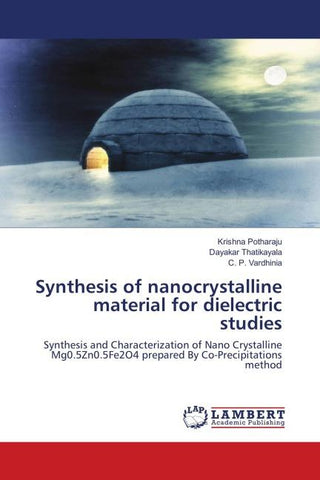 Synthesis of nanocrystalline material for dielectric studies