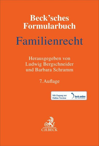 Beck'sches Formularbuch Familienrecht
