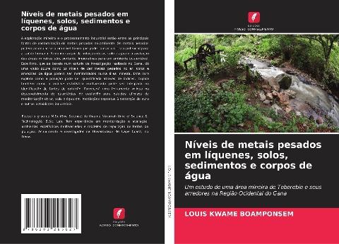 Níveis de metais pesados em líquenes, solos, sedimentos e corpos de água