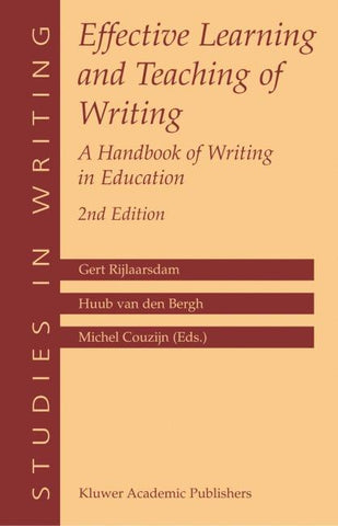 Effective Learning and Teaching of Writing