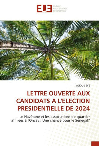 LETTRE OUVERTE AUX CANDIDATS A L'ELECTION PRESIDENTIELLE DE 2024