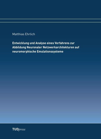 Entwicklung und Analyse eines Verfahrens zur Abbildung Neuronaler Netzwerkarchitekturen auf neuromorphische Emulationssysteme