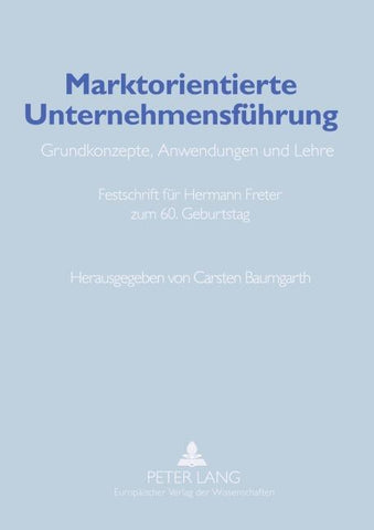 Marktorientierte Unternehmensführung
