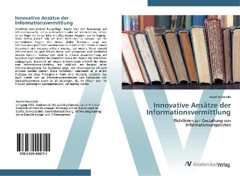 Innovative Ansätze der Informationsvermittlung