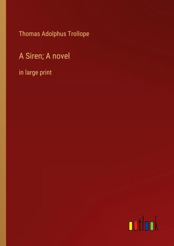 A Siren; A novel