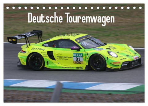 Deutsche Tourenwagen (Tischkalender 2026 DIN A5 quer), CALVENDO Monatskalender