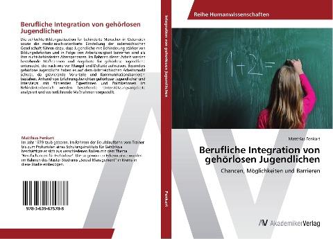 Berufliche Integration von gehörlosen Jugendlichen