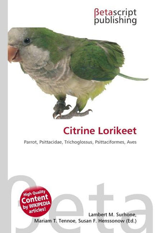 Citrine Lorikeet
