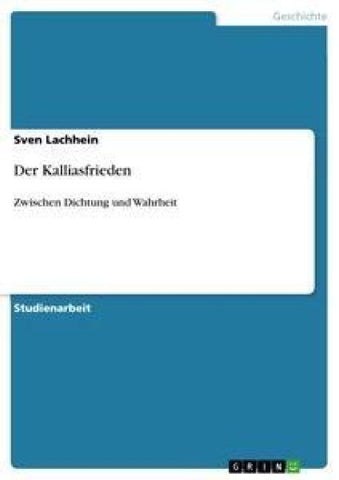 Der Kalliasfrieden