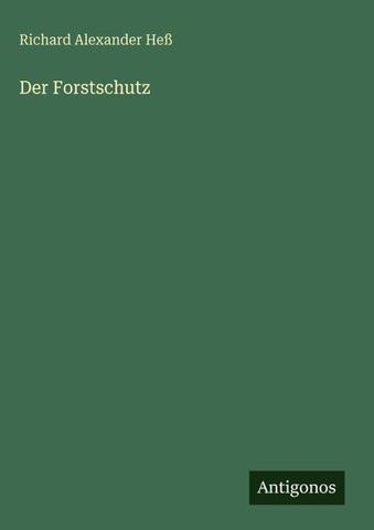 Der Forstschutz