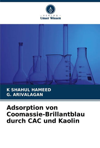 Adsorption von Coomassie-Brillantblau durch CAC und Kaolin