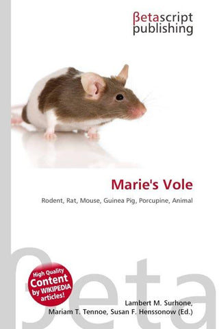 Marie's Vole