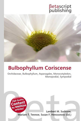 Bulbophyllum Coriscense