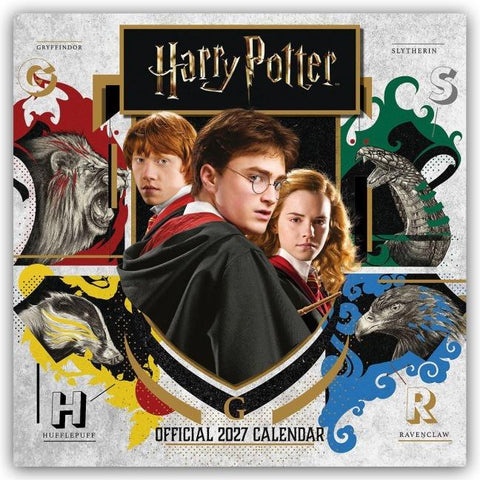 Harry Potter – Offizieller Kalender 2027 – Wandkalender